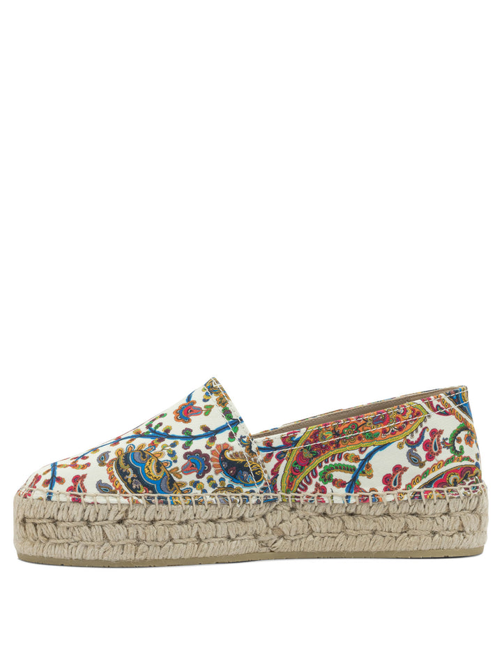 Etro Cotton Espadrilles - Bianco | 511797a8ce06a166df41979a86679d90b8d72ce7