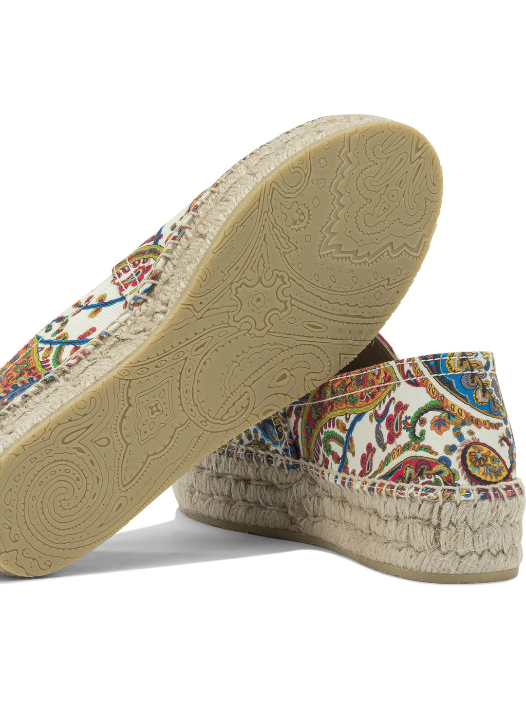 Etro Cotton Espadrilles - Bianco | a56047d74f467fcfe11b93d54b453f4efb712827