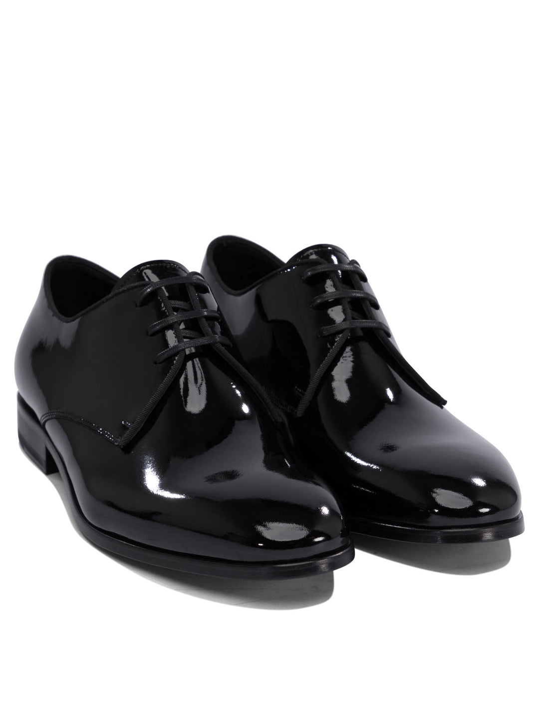 Fabi Patent Leather Oxford Lace-Up shoes - Nero | f1a4dd0ee86cdf219128f234d01626e4947cd4da