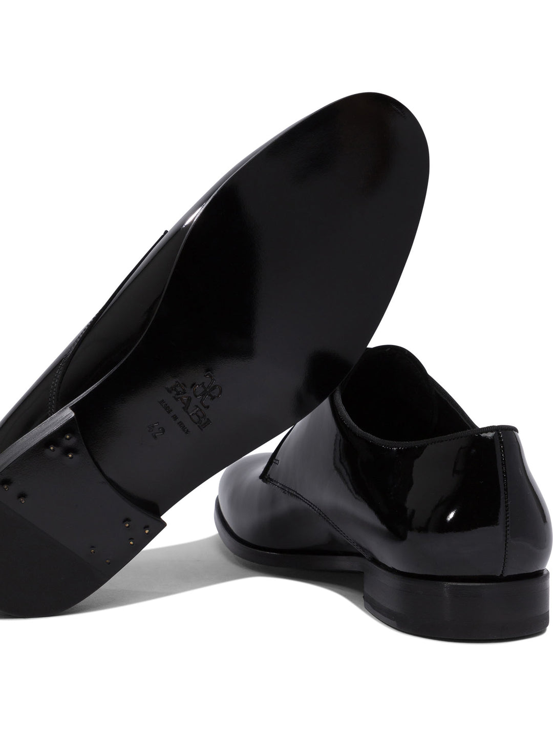 Fabi Patent Leather Oxford Lace-Up shoes - Nero | 7ed78bdc7f5327bdd78c6281dfd9a7b4c2ee8ff3