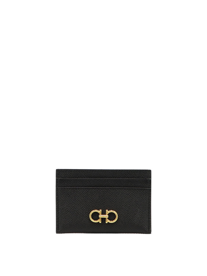 Ferragamo Gancini Wallets & Card holders - Nero | 883019d25dd082d71936f5e8c1f2ab3aa9df84b0
