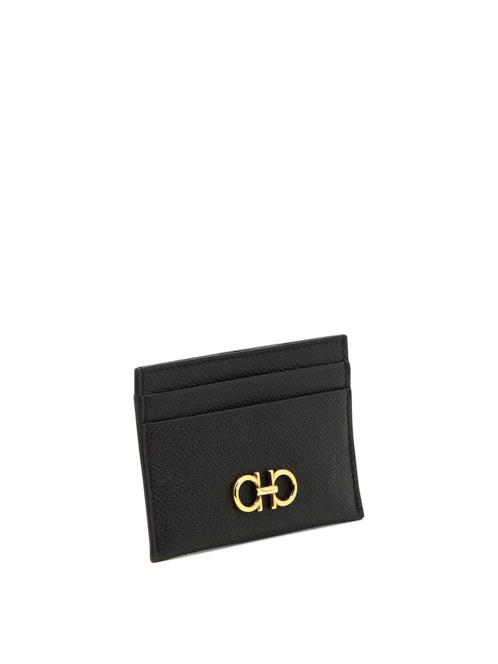 Ferragamo Gancini Wallets & Card holders - Nero | a2d08a0c3be991e29aa57c692c2c3c2e84a1528b