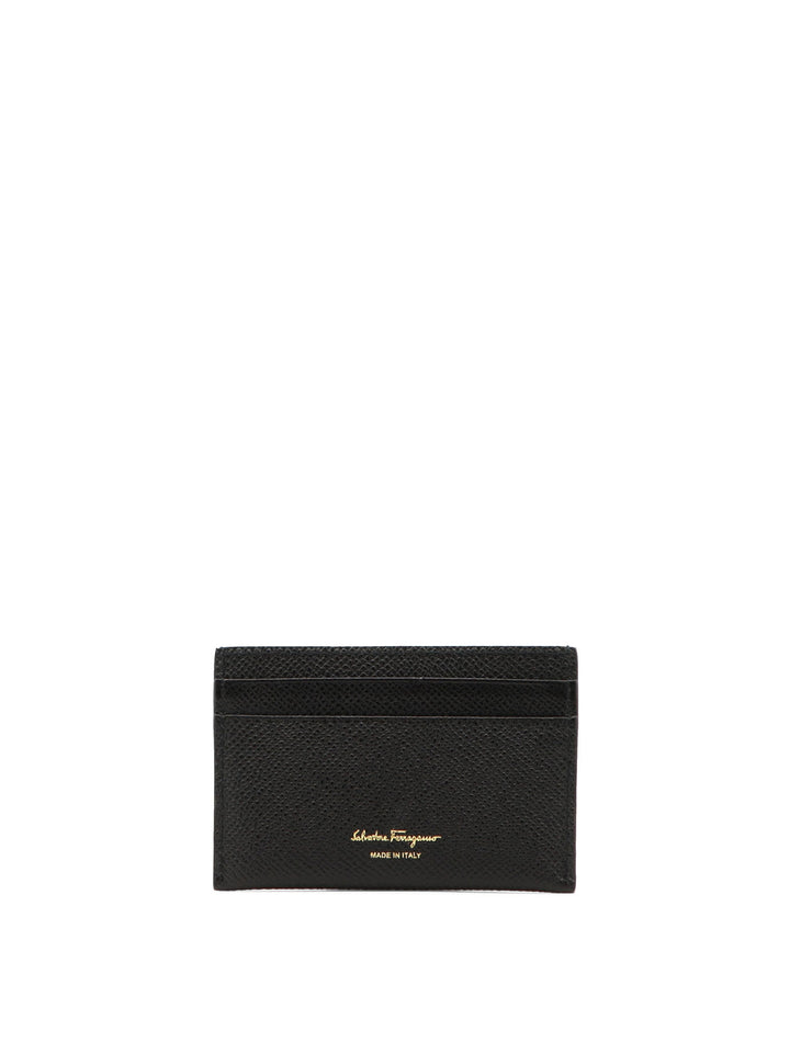 Ferragamo Gancini Wallets & Card holders - Nero | 1c6564639a8a434bf2b428534d712fd0d9d35b63