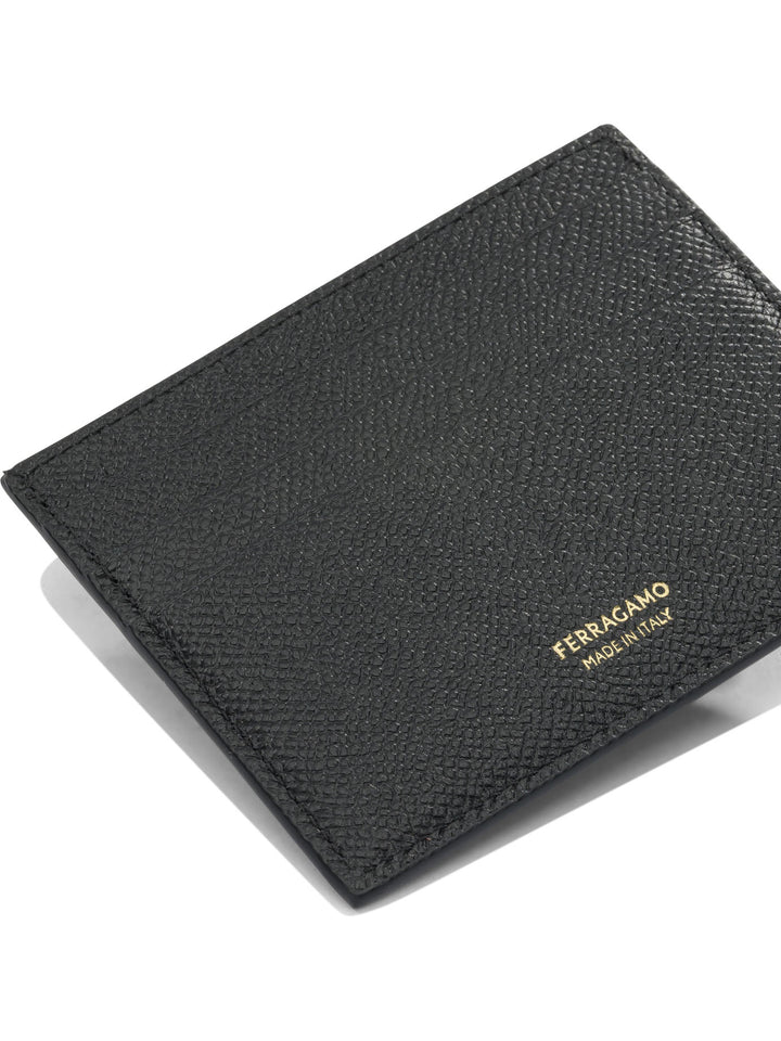 Ferragamo Gancini Cards Holder Wallets & Card holders - Nero | a6d03b55b6ad33fc9727c5edb0ab03fcf03c2785