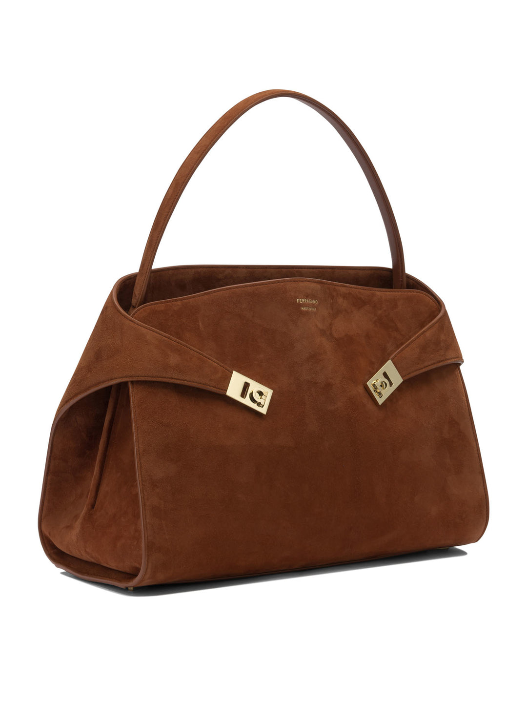 Ferragamo Hug Borse a Spalla e Tracolla - Marrone | 8f8bbcf40956348506b24bb81d03f9440e8b5745