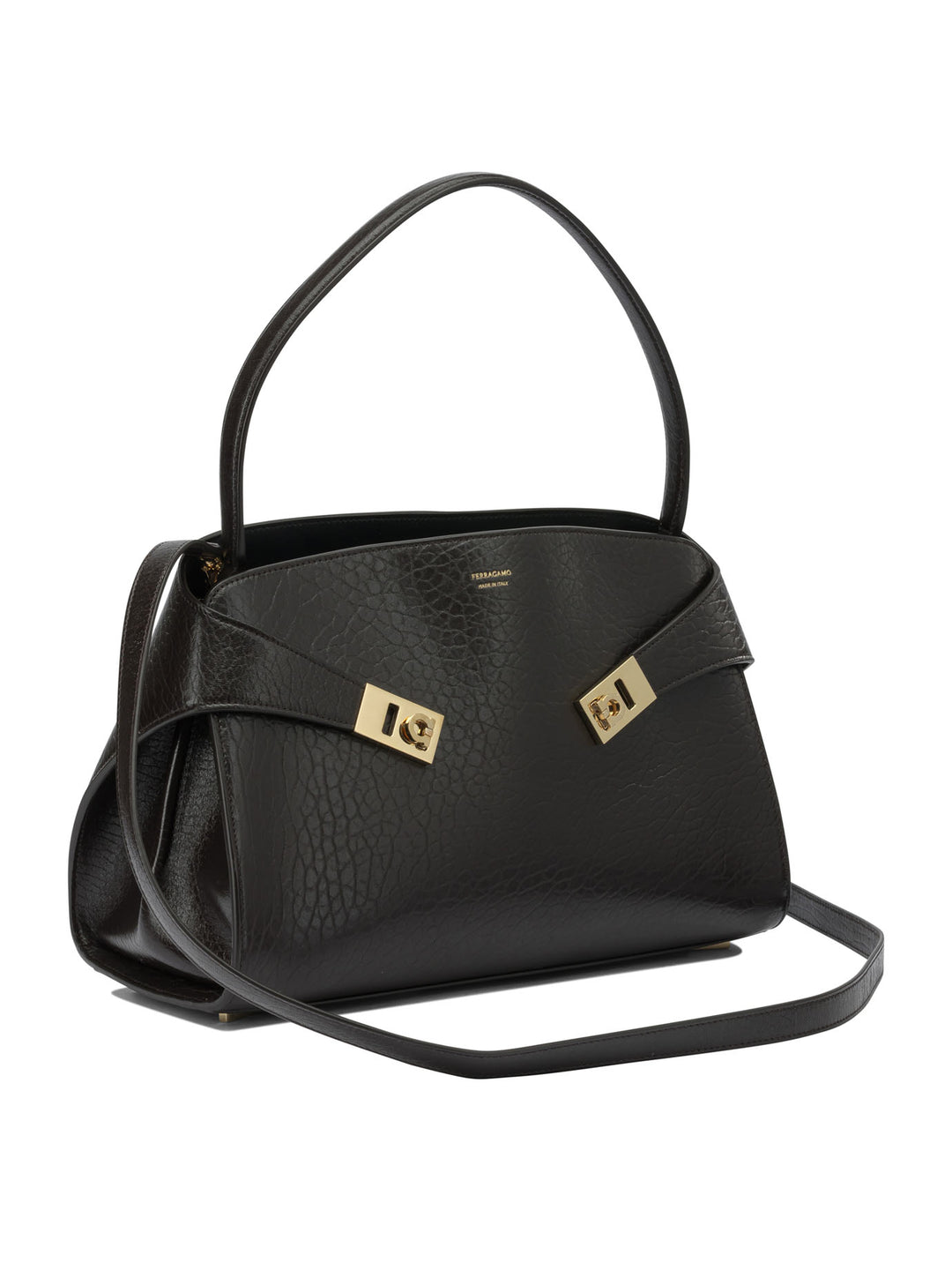 Ferragamo Hug Handbags - Marrone | 2587ddccb8caab1c69032cc214a834d3c44bb3f3