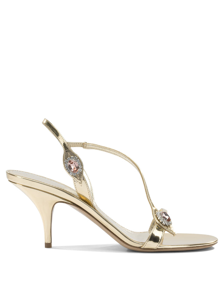Ferragamo 70mm Heeled Sandali - Oro | fd6c917c802565ccf2f10f43e24db6be585c02b8