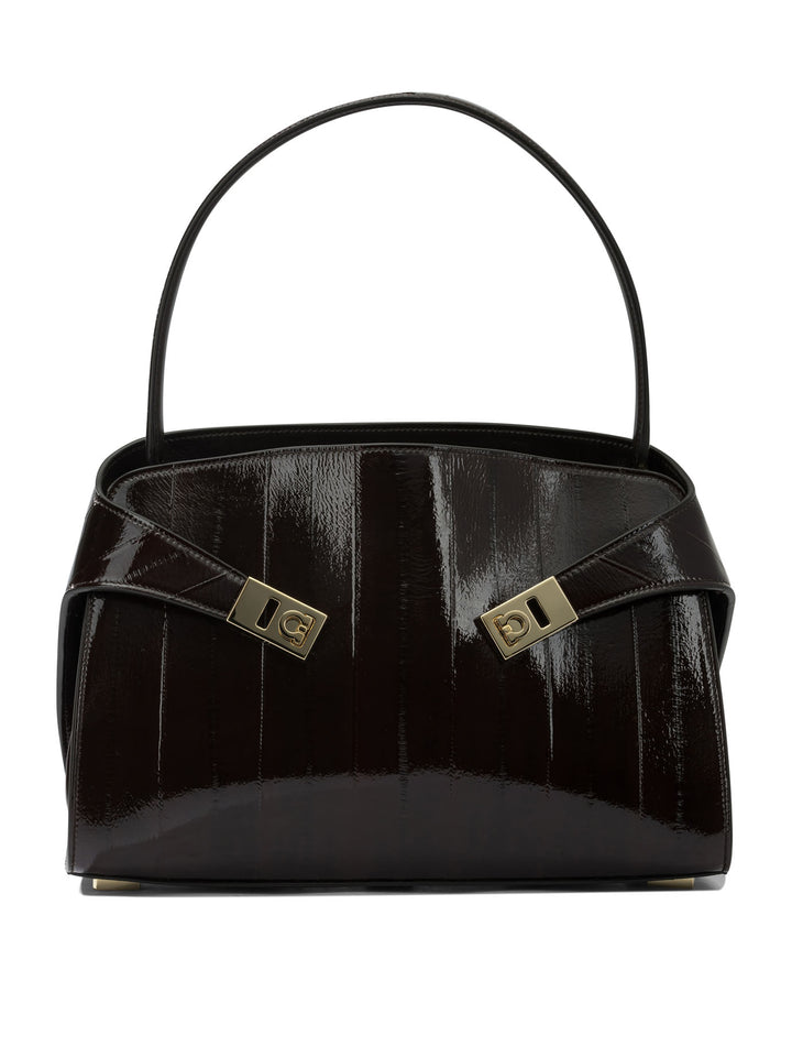 Ferragamo Hug Borse a Spalla e Tracolla - Marrone | 9d0c149033d8ce7e8b58beab6e4240a6efd4c4c8