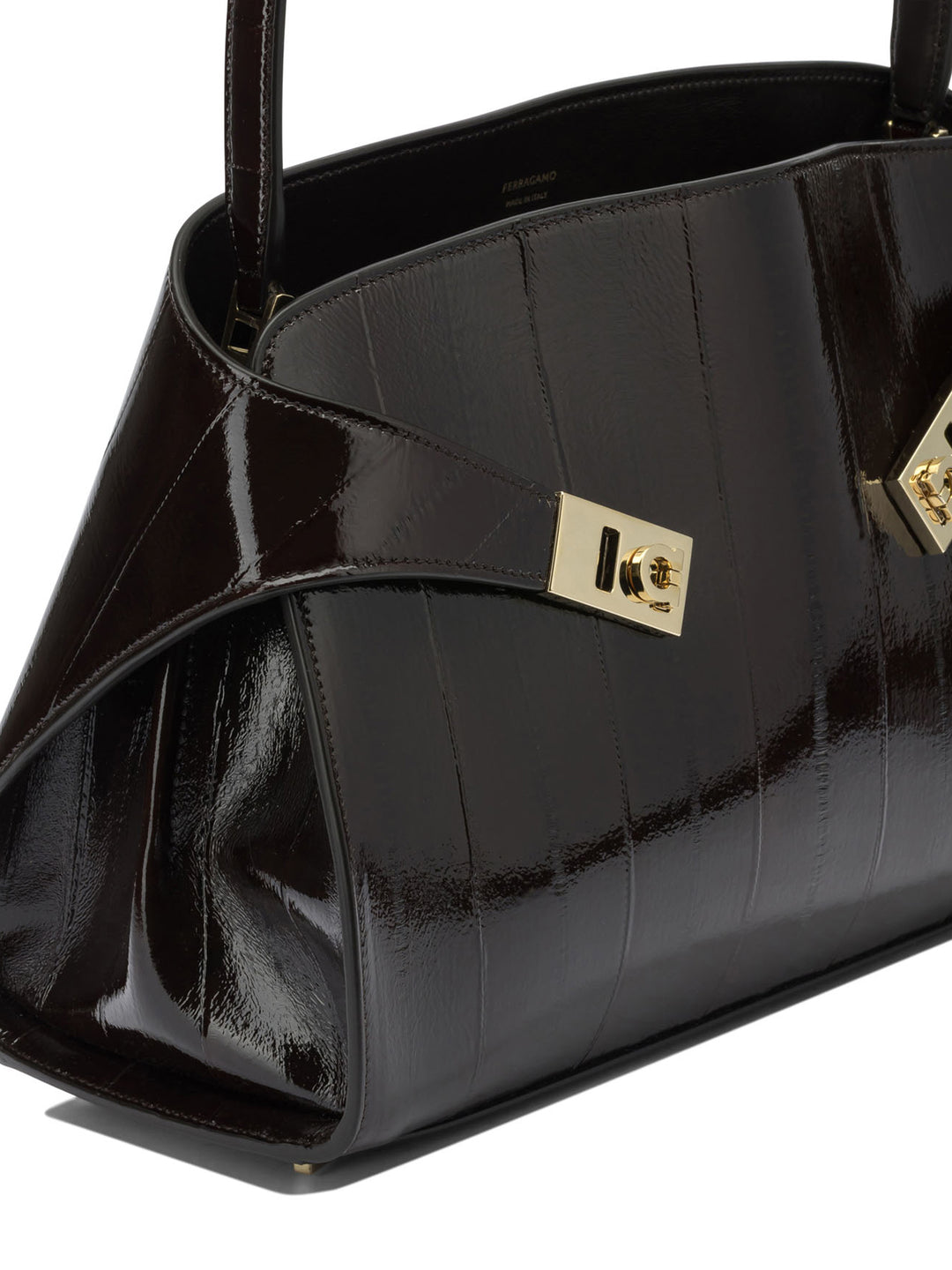 Ferragamo Hug Borse a Spalla e Tracolla - Marrone | 0dce42f1bc194ad3f845aab542d1d0fb436b6283
