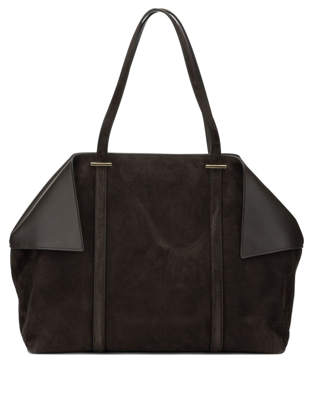 Ferragamo Large Suede Shoulder Bag Borse a Spalla e Tracolla - Marrone | aac8ac6b0bd7a2176888078bec351ffdcc1a9424