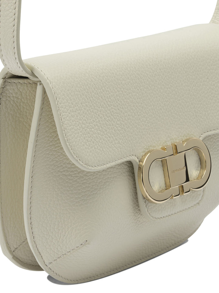Ferragamo Lizzy Borse a Tracolla - Bianco | 97eb9c913f1fdcc8234bcad9140a75608b341dc6