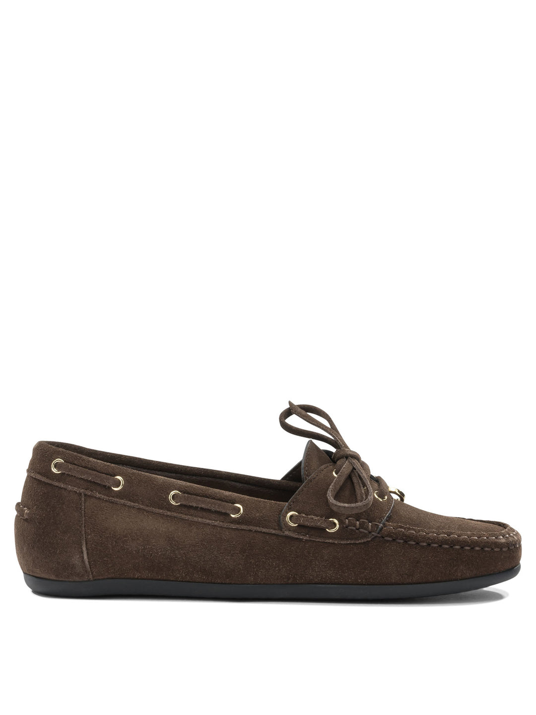 Ferragamo Suede Lace-Up Loafers Loafers & Slippers - Marrone | 77d98b68f198e9bef9ac8c14186b61731206e210