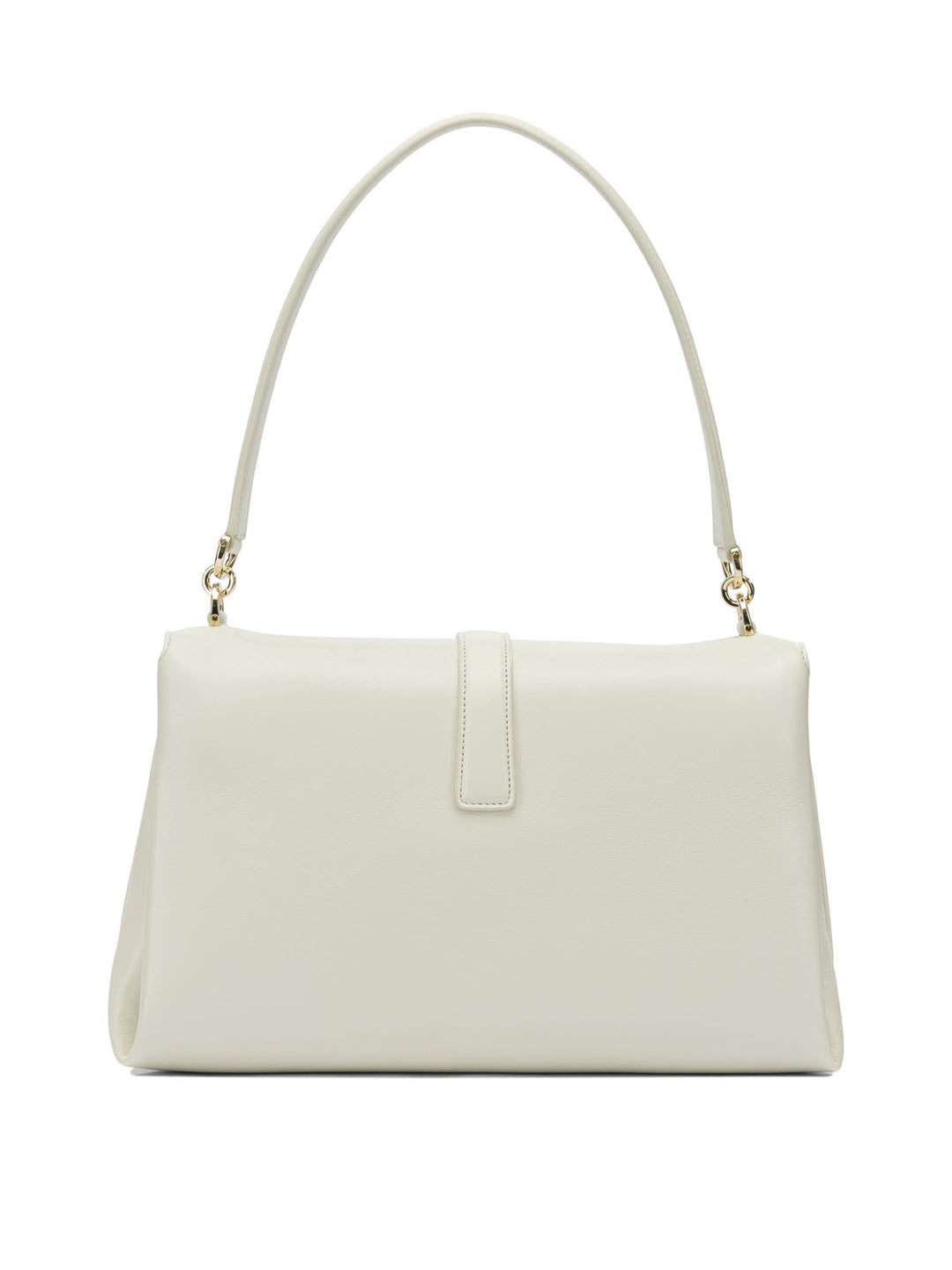 Ferragamo Leather Shoulder Bag With Flap Borse a Spalla e Tracolla - Bianco | 8a3f26bc0791618a88dc997ed855516f5e43caa1