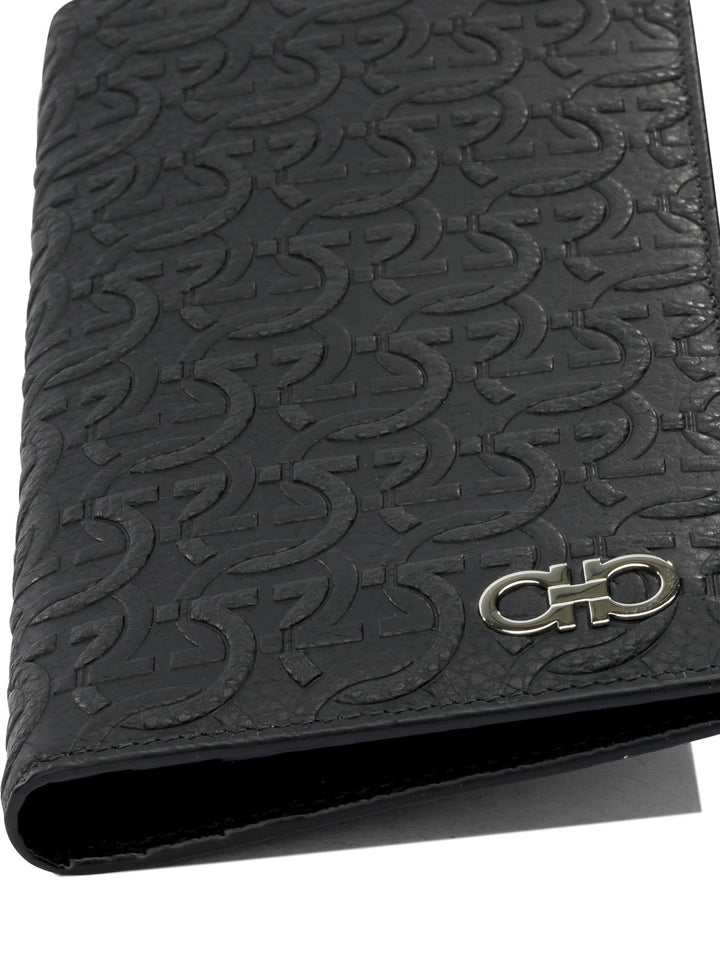 Ferragamo Gancini Wallets & Card holders - Nero | 3b176be210ad7130f80bd0149606687cdbd58e4e