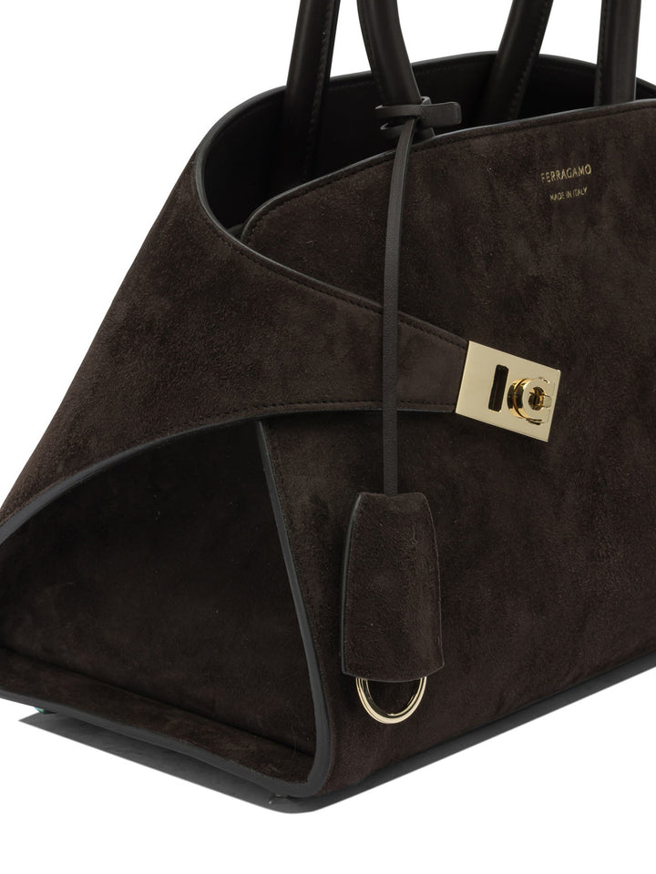 Ferragamo Hug Handbags - Marrone | bc05ad471b0150ba592d5fec5253b0d675eae3c6