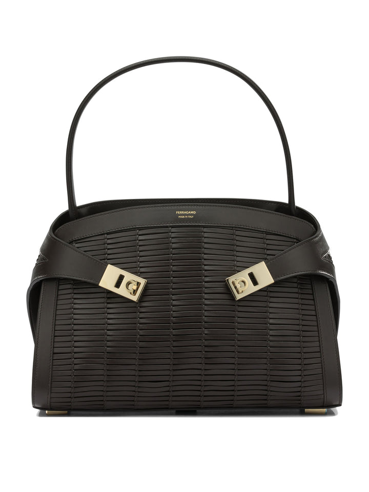 Ferragamo Hug Soft Handbags - Marrone | af9d36f3d844a9367258a48e18c007de82efbe28