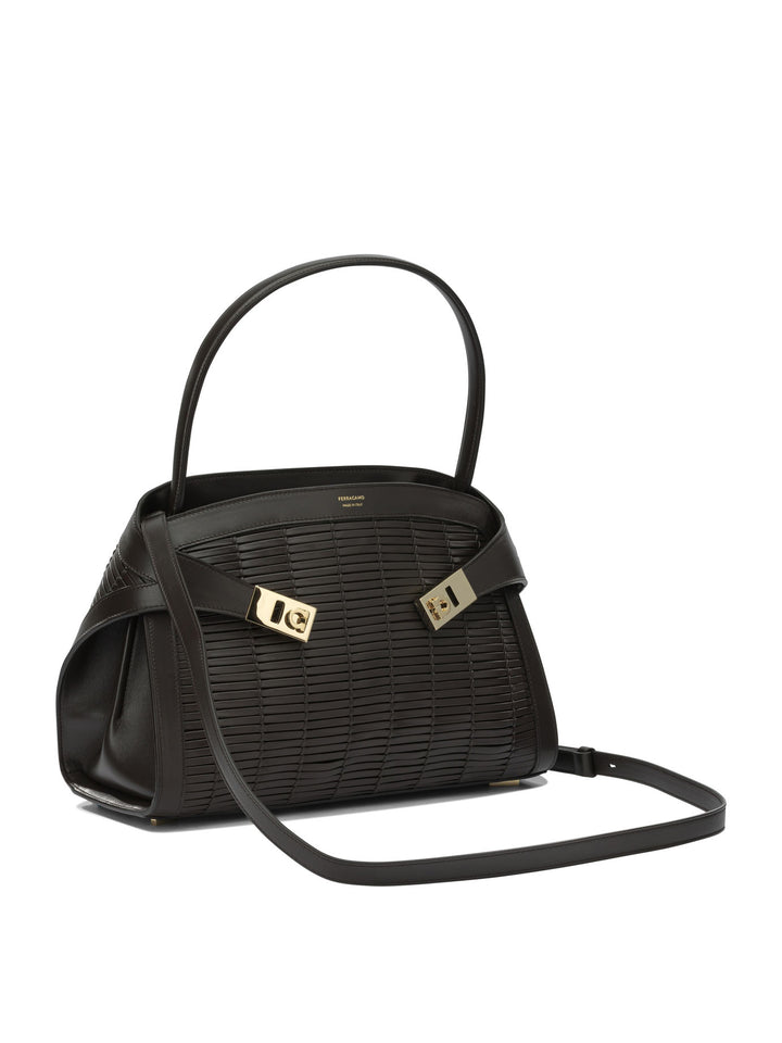 Ferragamo Hug Soft Handbags - Marrone | a50ca9a5488b8c7f6aba349feabd6d2c255432c5