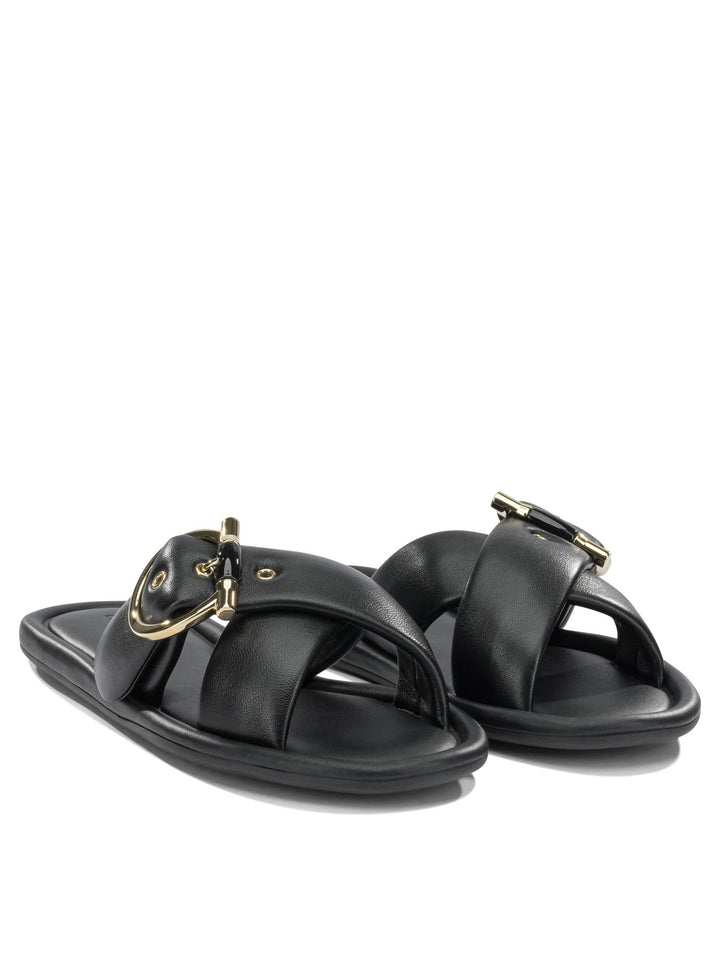 Ferragamo Elyzia Sandali - Nero | b5f329d6946c9562f2d61aa7fa7999be056717ff