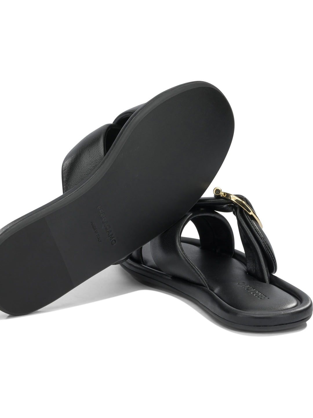 Ferragamo Elyzia Sandali - Nero | 8ab5e3845e527fc0904e016c98a4829e89bf8def