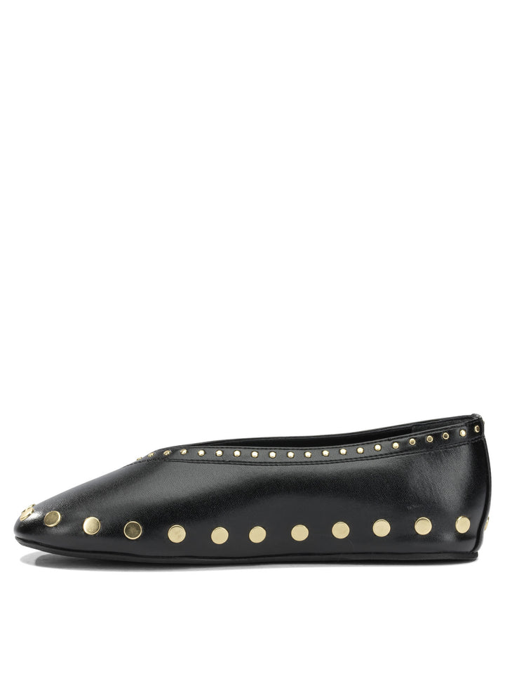 Ganni Jenny Ballerinas - Nero | 3be757949f13a84ef99a68af938b57022490b174