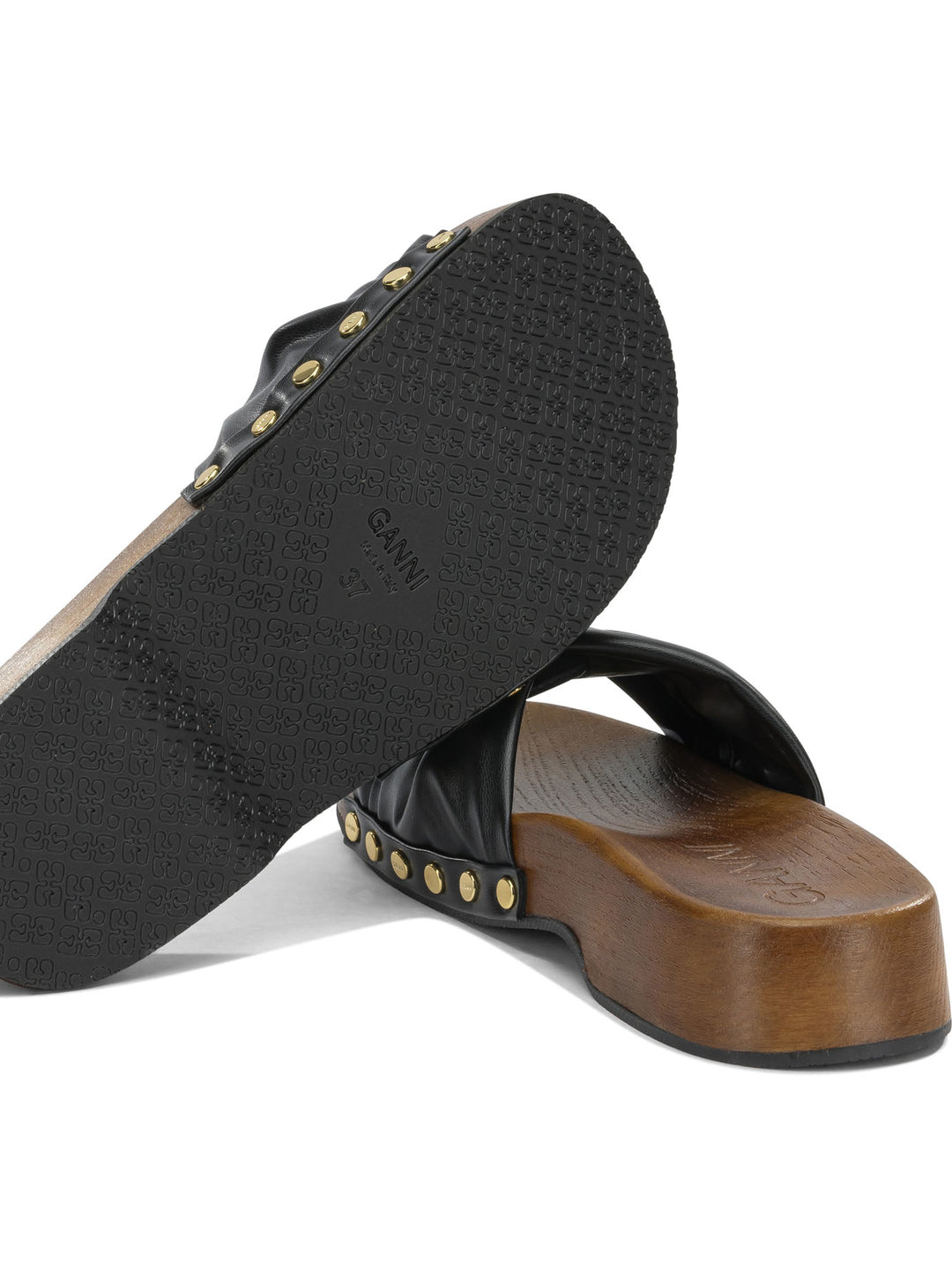 Ganni Tia Fairy Sandali - Nero | 0486375cc88f709a283fb2cb5c8b5def7cfd18f5