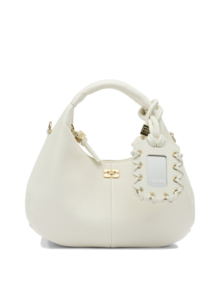 Ganni Hobo Handbags - Bianco | ba92aef6404e85e7e62d3475427c2617127a234f