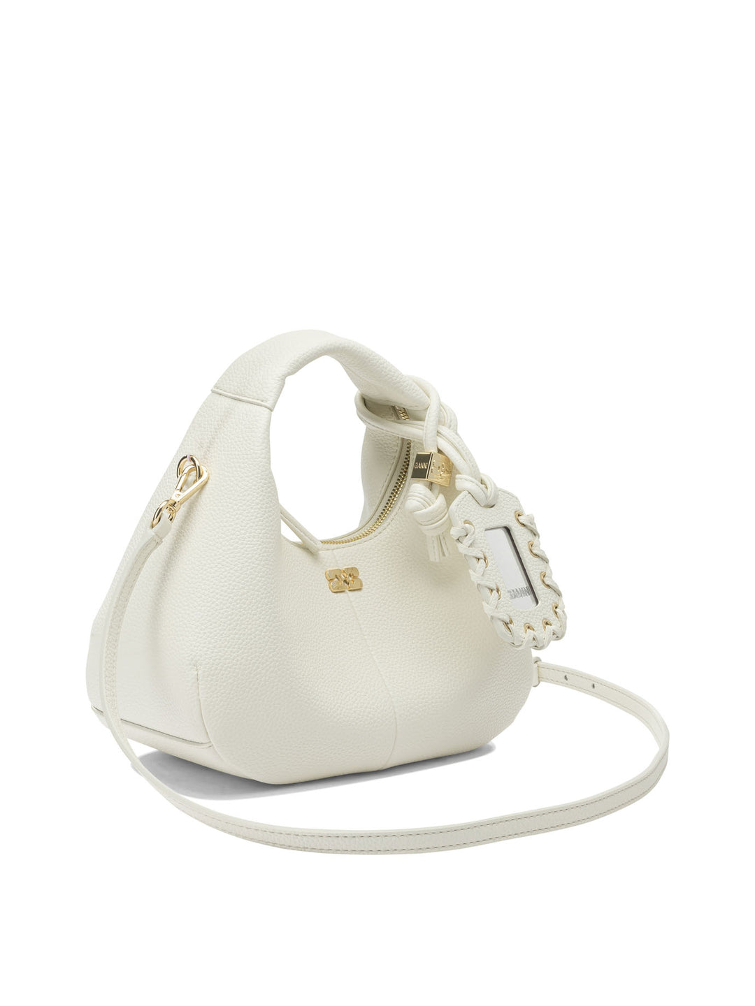 Ganni Hobo Handbags - Bianco | 3120acb616d28534d13fd680ff2ab3a674171756