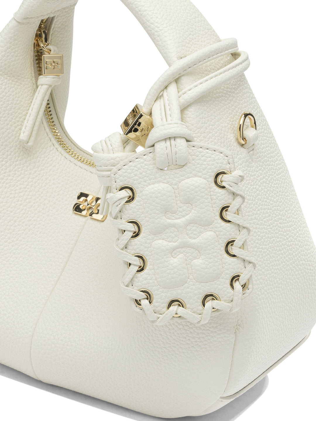 Ganni Hobo Handbags - Bianco | 3bc3e8e3709fa3ed85633fcd2b8de690c040c124