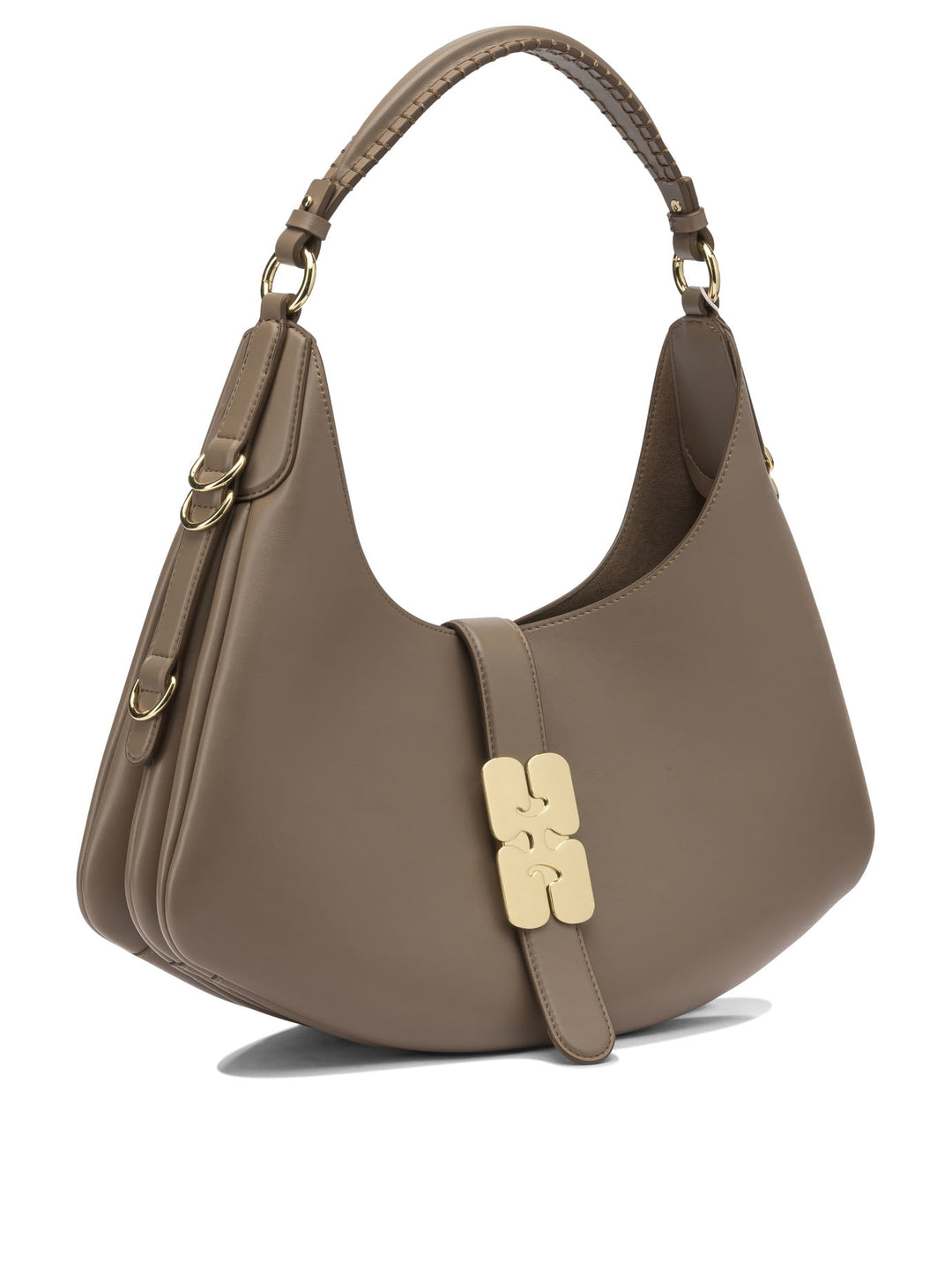 Ganni Kat Borse a Spalla e Tracolla - Marrone | 994ae713e7d997db4ebf90cd002743ad0d4d49d6