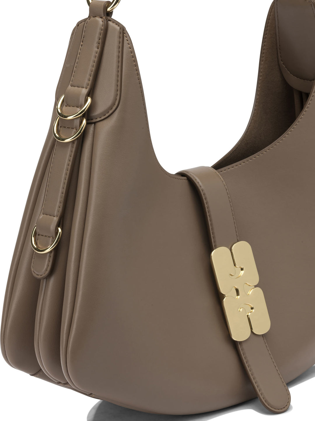 Ganni Kat Borse a Spalla e Tracolla - Marrone | ae6f30c6c23455d807ca9ec76063142741327537