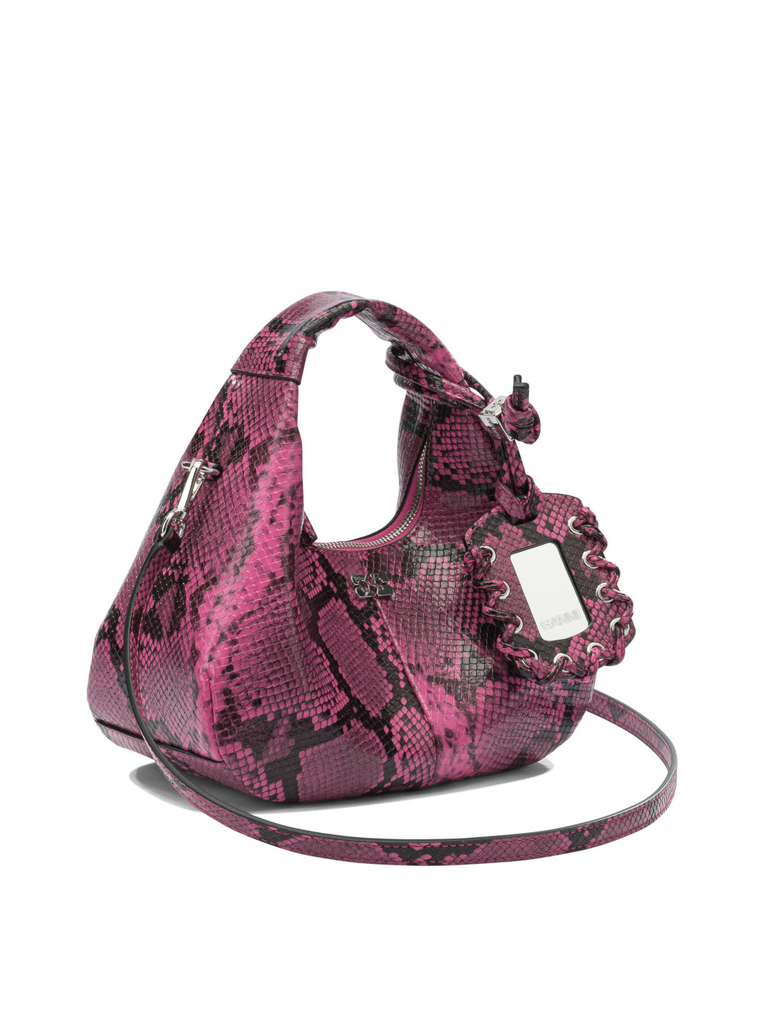 Ganni Hobo Handbags - Fucsia | 4333d086a68a308c5d38b1238aee0506a4de71d1