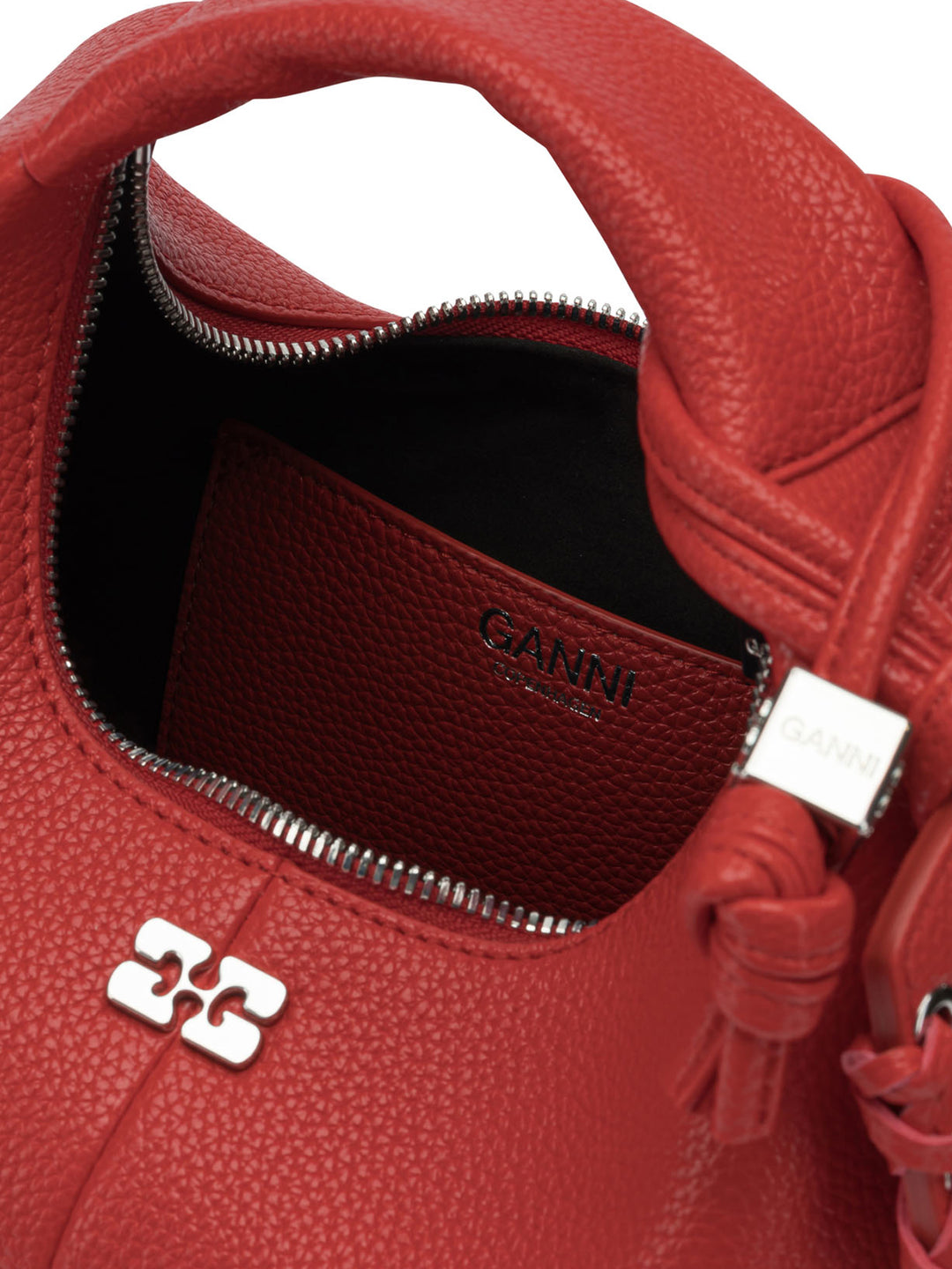 Ganni Hobo Handbags - Rosso | 197c173ab97982cc917361bb7d79e49465e32799