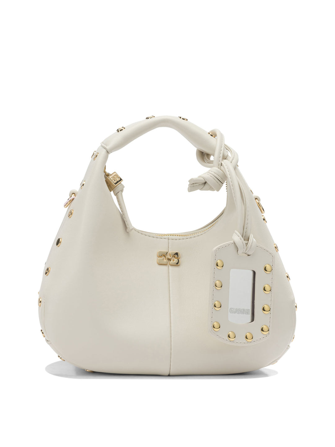 Ganni Hobo Handbags - Bianco | a365e0e89d503caabb903697b9e254c15bc8b2e5