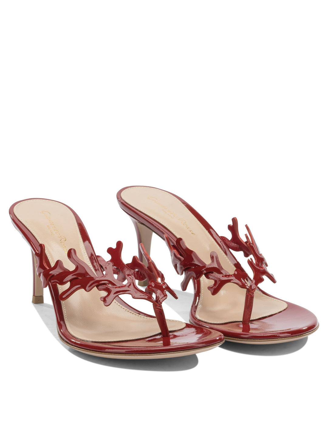 Gianvito Rossi Ocean Thong 70 Mm Sandali - Rosso | 68c022e2daa7cce03a7f5399c5f324433193555f