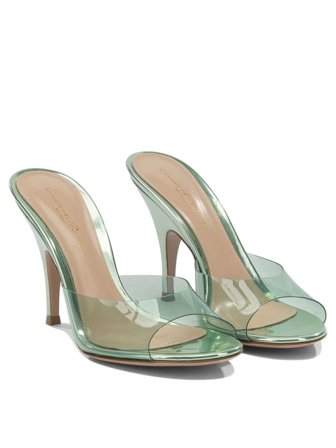 Gianvito Rossi Sofia 95 Mm Heeled shoes - Verde | eb53af1b2f510008c560b68634db4e701c731075