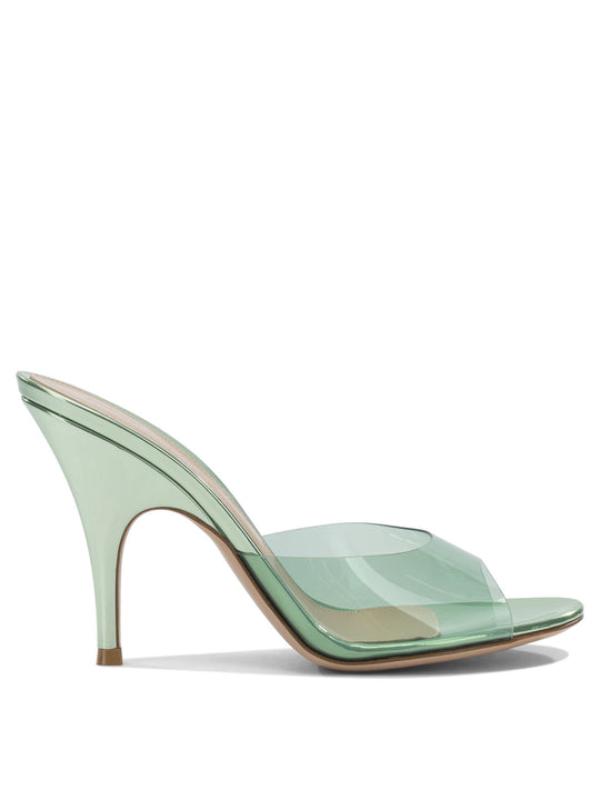 Sofia 95 Mm Heeled Shoes Verde