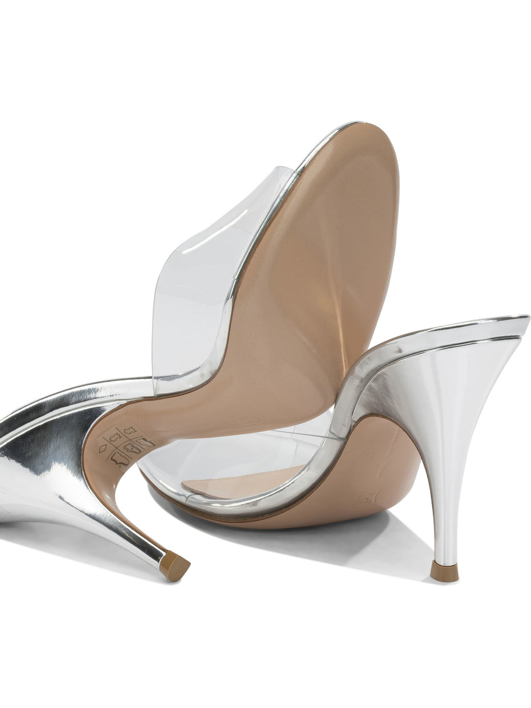 Gianvito Rossi Sofia 95 Mm Heeled shoes - Silver | baf13d91ddbc769172b8863ead8b86cbeefd6817