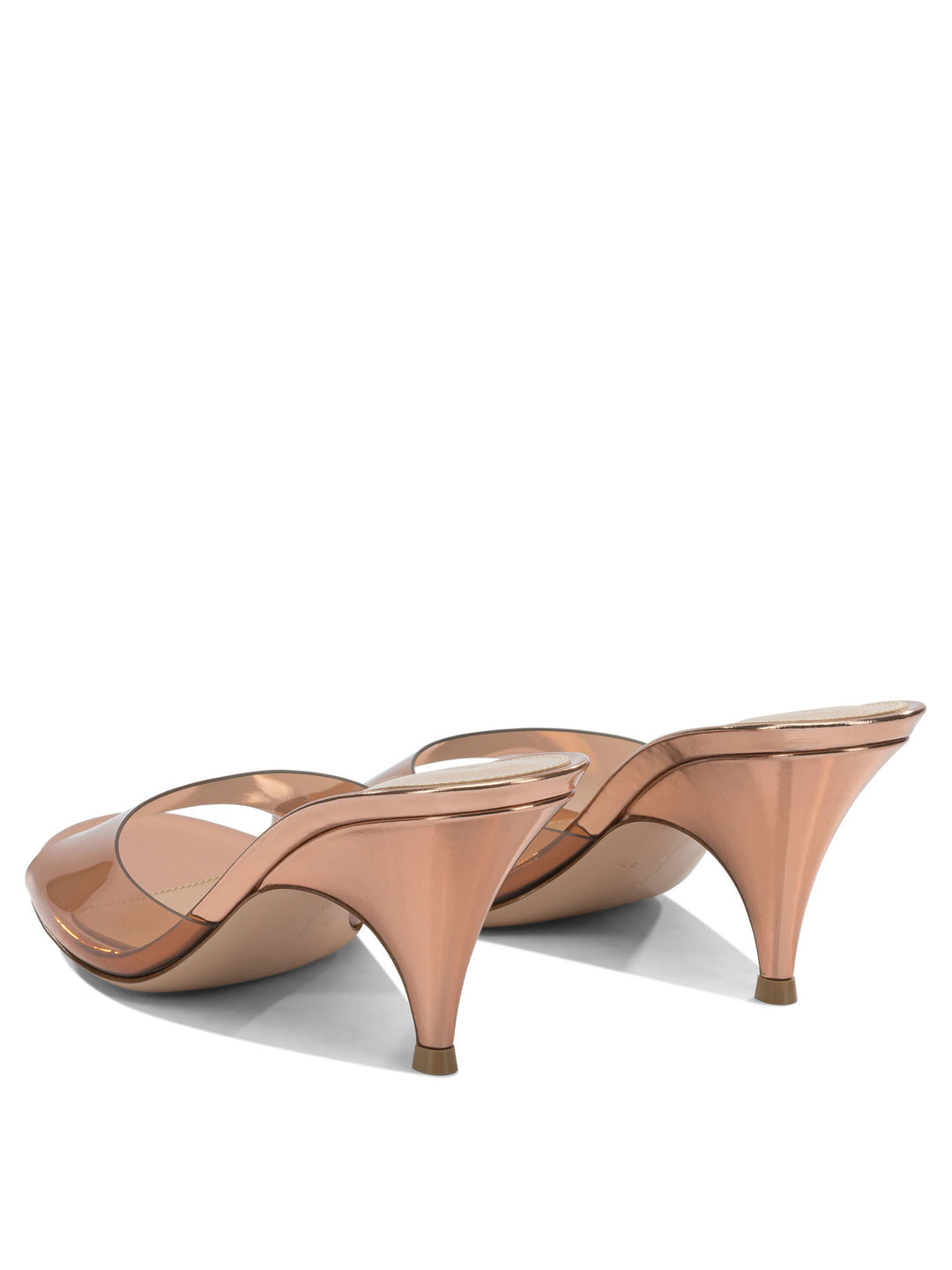 Gianvito Rossi Sofia 70 Mm Heeled shoes - Bronze | bb6cee16ebd964d893115197e9b4f8418d4b03f5