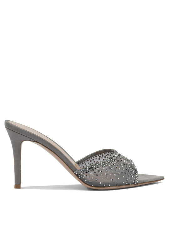 Rania Mule 85 Mm Sandali Grey