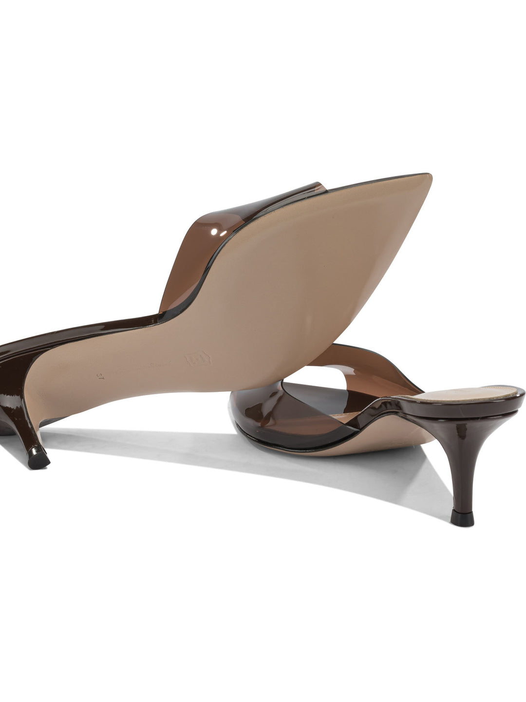 Gianvito Rossi Elle 55 Mm Heeled shoes - Marrone | c488d670cc383e0e9835cc64f0204d9ee0e19b53