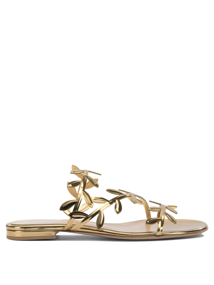 Gianvito Rossi Flavia Sandali - Oro | 4682e7b395a77ca3050015aa247b9ff507633def