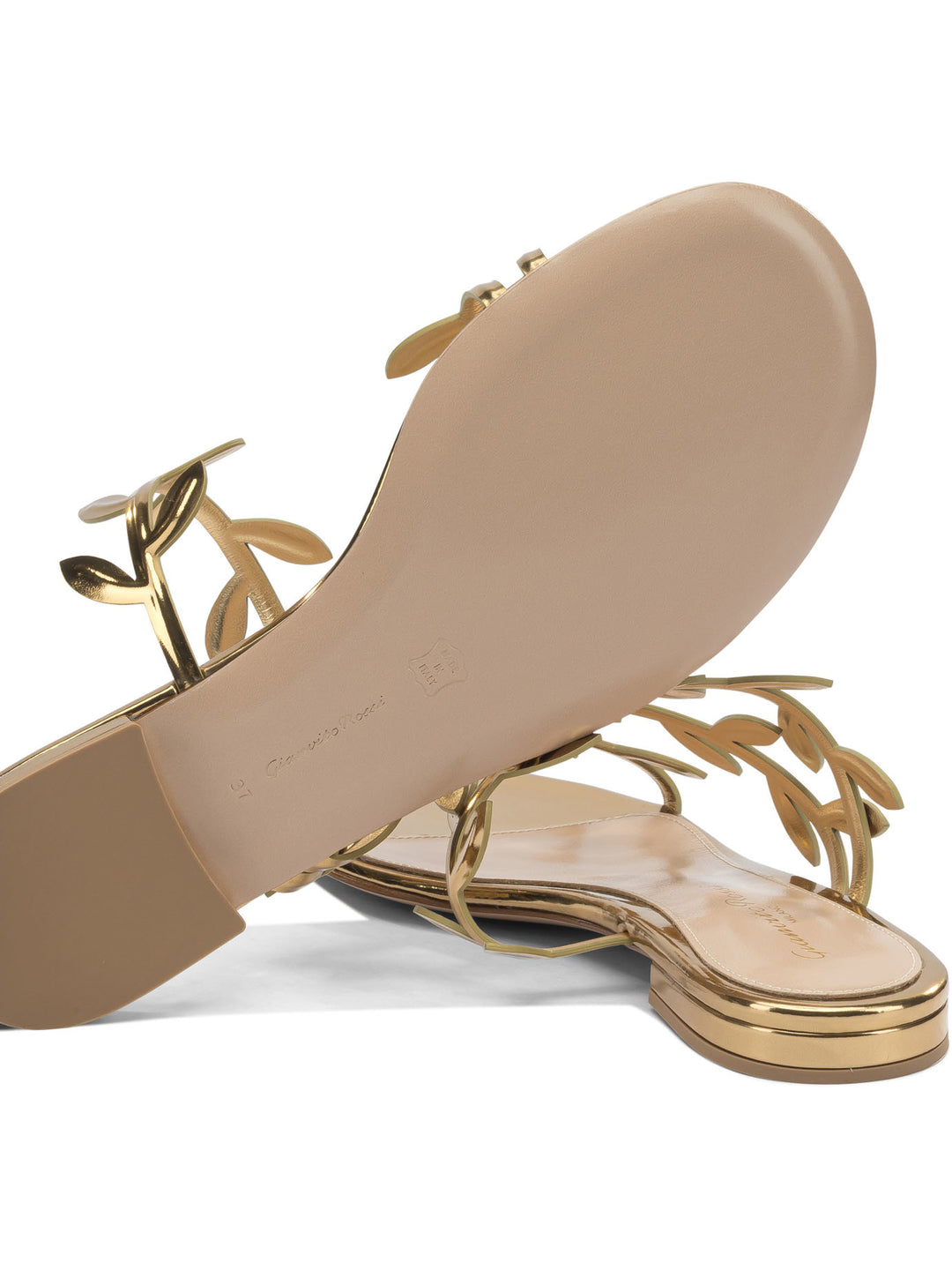 Gianvito Rossi Flavia Sandali - Oro | b5b991d0407a0564874c6d3c6dcaf046a02f9914