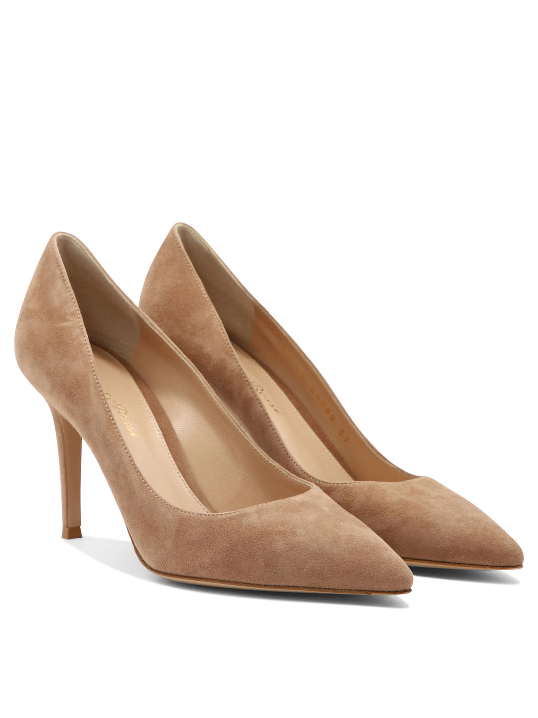 Gianvito Rossi Gianvito 85 Mm Heeled shoes - Beige | f6c3335f455668a55ac828f14caa2357f30d0fe1
