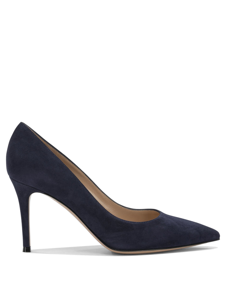 Gianvito Rossi Gianvito 85 Mm Heeled shoes - Blu | 7b8872843f72398033d165d907bc79525613f470