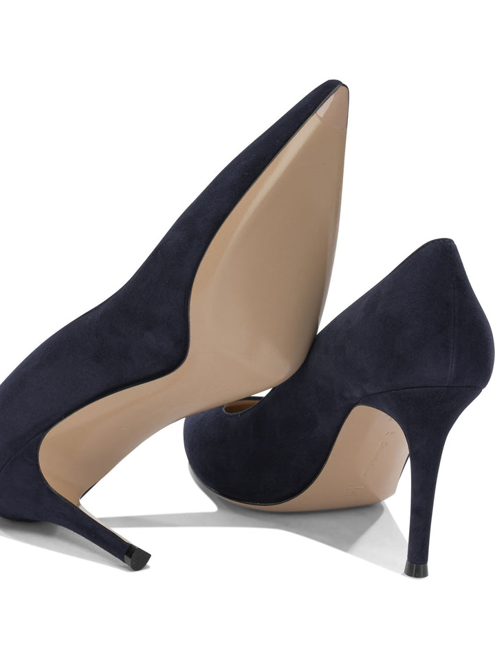 Gianvito Rossi Gianvito 85 Mm Heeled shoes - Blu | fd6f750a950f8fe59aceef084e91e4762af7ea80