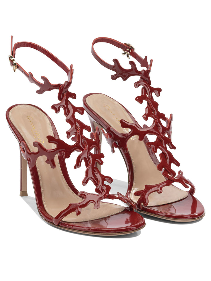 Gianvito Rossi Ocean 95mm Sandali - Rosso | 90343782bcfee4b24f2dcbf532649db9ce5df9de