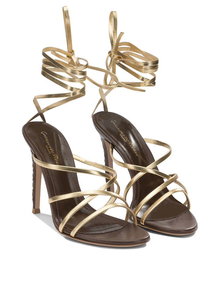 Gianvito Rossi Heeled Sandali - Oro | 6aae021592d5c26aaa4b48f921bba7a5f1068797