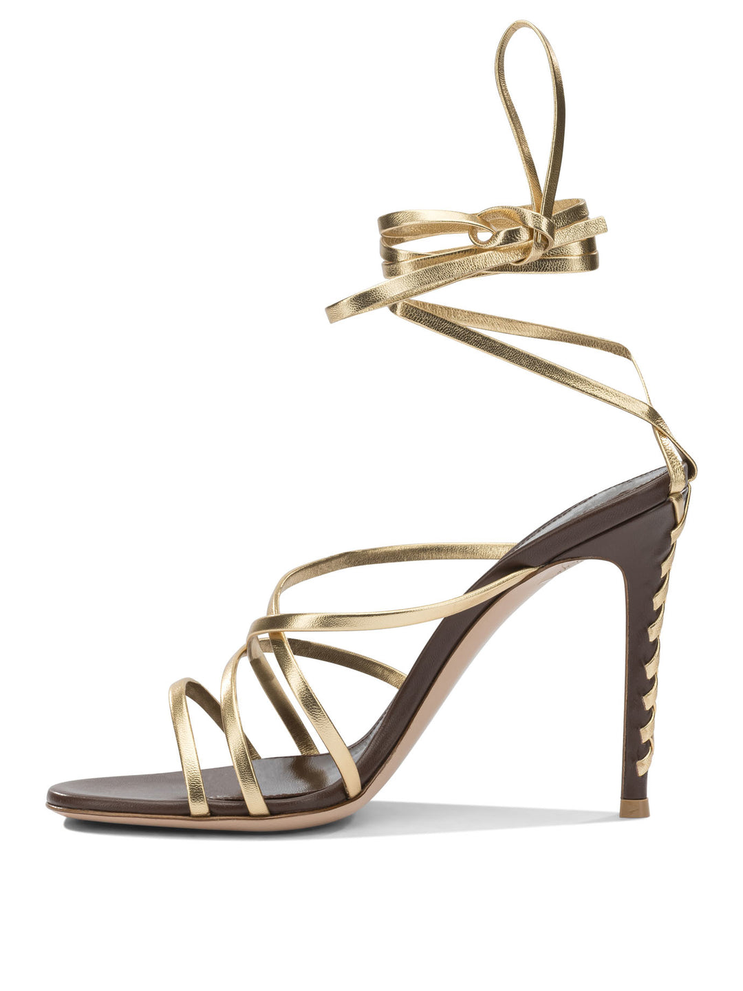 Gianvito Rossi Heeled Sandali - Oro | 7313d6f2fd2ff2fce9e51377547807150a806284