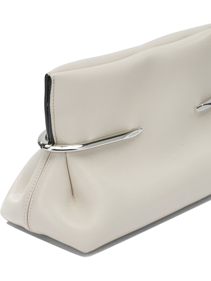 Givenchy Pinch Soft Clutches - Bianco | 6b83b285c84f17cec3f26e2a6d9ef5739ca96927