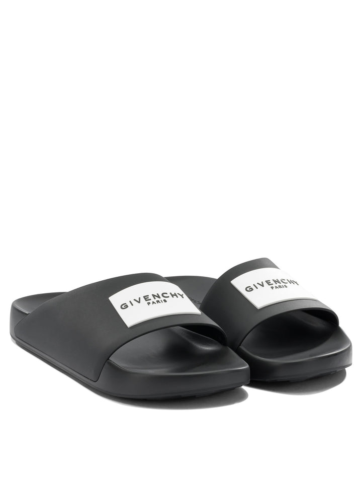 Givenchy Label Sandali - Nero | 5c4355859a3dc5b9f7e371d66a6c6e10e8d102c2